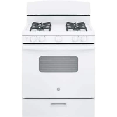 30 in. 4.8 cu. ft. Gas Oven in White GE 30 in. 4.8 cu. ft. Gas Oven in White -Appliance Parts Pros Shop white ge single oven gas ranges jgbs10demww 64 1000