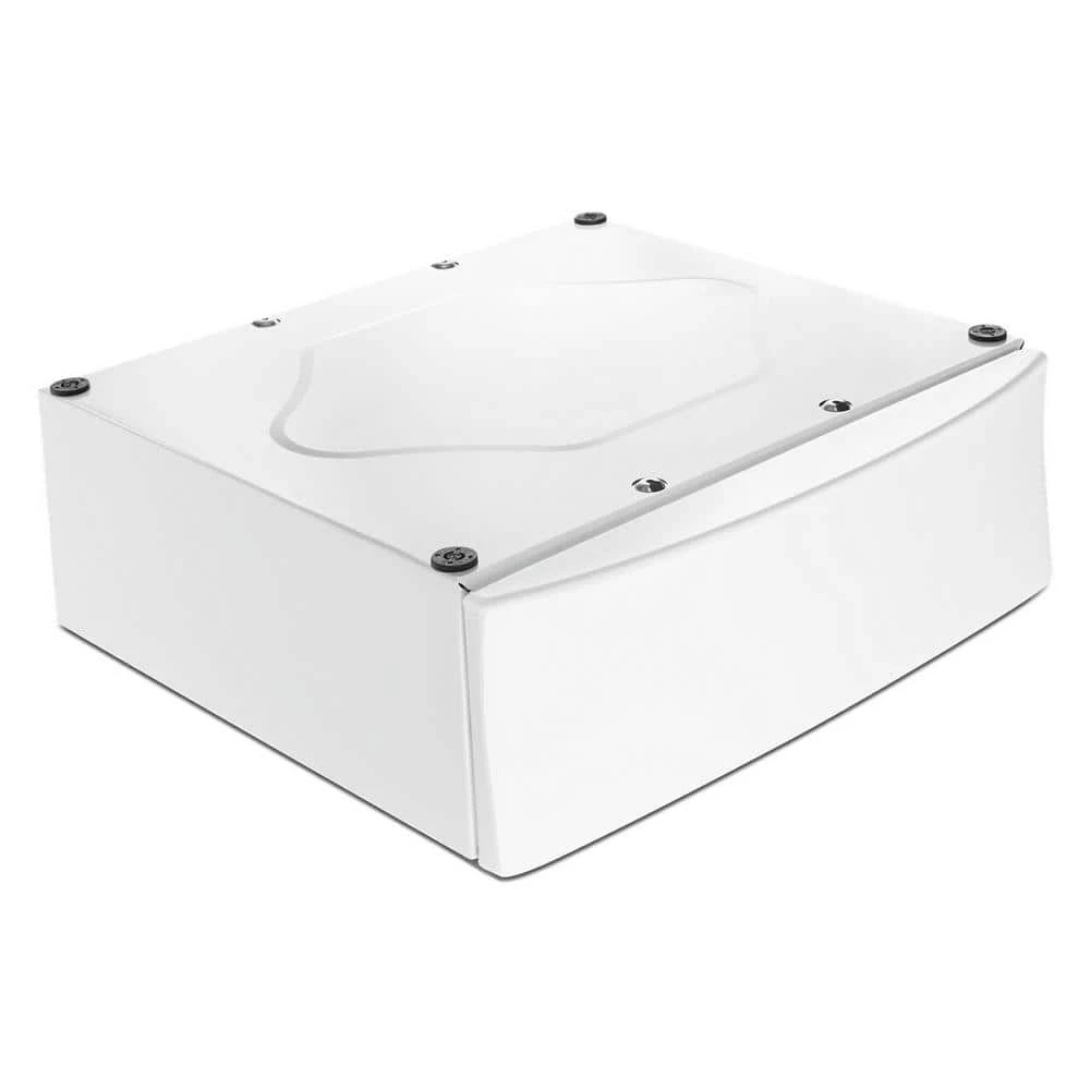 10 in. White Laundry Pedestal Laundry 123 10 in. White Laundry Pedestal -Appliance Parts Pros Shop white laundry 123 washer and dryer pedestals xhp1000xw c3 1000