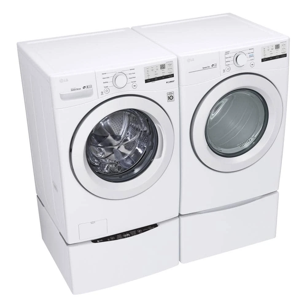 27 in. Laundry Pedestal with Storage Drawer for Washers and Dryers in White LG Electronics 27 in. Laundry Pedestal with Storage Drawer for Washers and Dryers in White -Appliance Parts Pros Shop white lg electronics washer and dryer pedestals wdp4w 44 1000