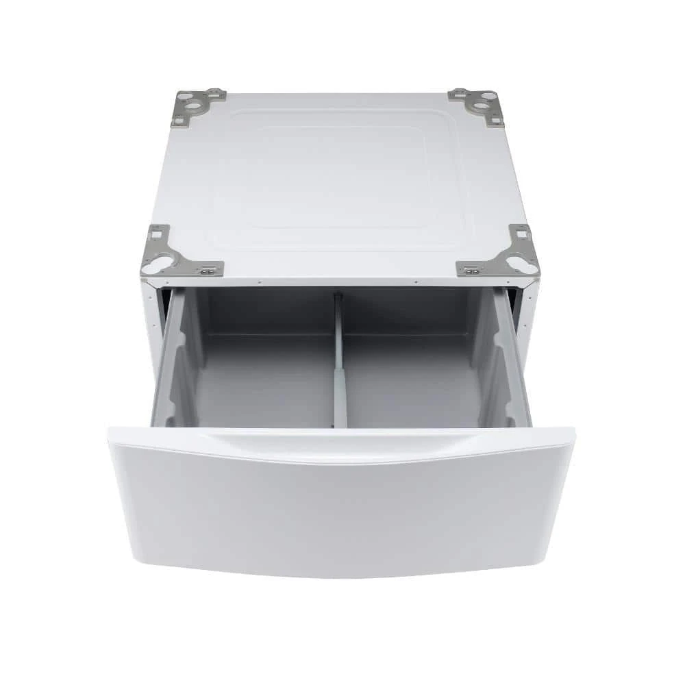 27 in. Laundry Pedestal with Storage Drawer for Washers and Dryers in White LG Electronics 27 in. Laundry Pedestal with Storage Drawer for Washers and Dryers in White -Appliance Parts Pros Shop white lg electronics washer and dryer pedestals wdp4w e1 1000