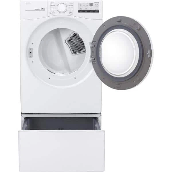 27 in. Laundry Pedestal with Storage Drawer for Washers and Dryers in White LG Electronics 27 in. Laundry Pedestal with Storage Drawer for Washers and Dryers in White -Appliance Parts Pros Shop white lg electronics washer and dryer pedestals wdp4w fa 1000