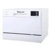 Magic Chef 21 in. White Electronic Countertop 120-volt Dishwasher with 6-Cycles, 6 Place Settings Capacity -Appliance Parts Pros Shop white magic chef countertop dishwashers mcscd6w5 64 1000