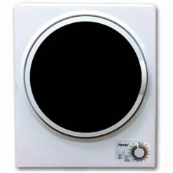 Panda 1.50 cu. ft. White and Black Electric Compact Portable Laundry Dryer