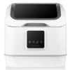 Razorri 17 in. White Portable Countertop Dishwasher - Compact for 4-Sets of Tableware, 7-Place Settings and Washing Modes 2 Razorri 17 in. White Portable Countertop Dishwasher - Compact for 4-Sets of Tableware, 7-Place Settings and Washing Modes -Appliance Parts Pros Shop white razorri countertop dishwashers comodo cdw04a 64 1000