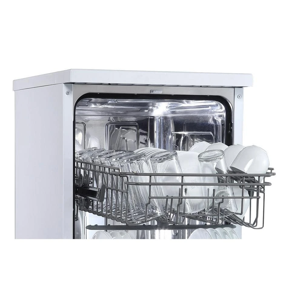 18 in. White Electronic Portable 120-volt Dishwasher with 3-Cycles with 8 Place Settings Capacity RCA 18 in. White Electronic Portable 120-volt Dishwasher with 3-Cycles with 8 Place Settings Capacity -Appliance Parts Pros Shop white rca portable dishwashers rdw1809 b white 4f 1000