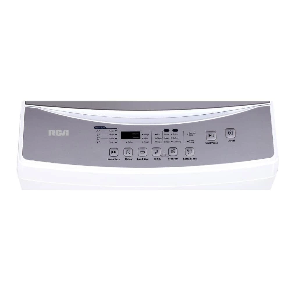 20 in. 3.0 cu. ft. Portable Top Load Washing Machine in White RCA 20 in. 3.0 cu. ft. Portable Top Load Washing Machine in White -Appliance Parts Pros Shop white rca portable washing machines rpw302 c3 1000